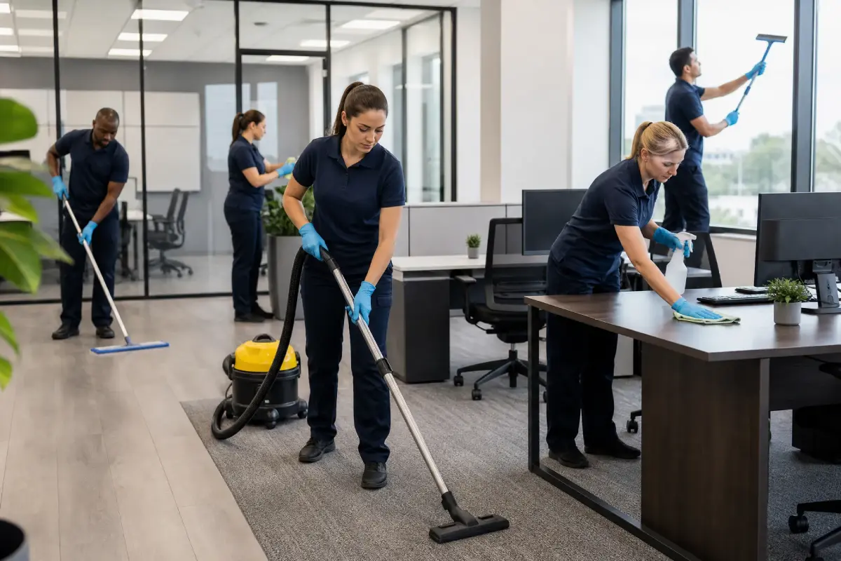 What Commercial Cleaning Services Are Available in Midland