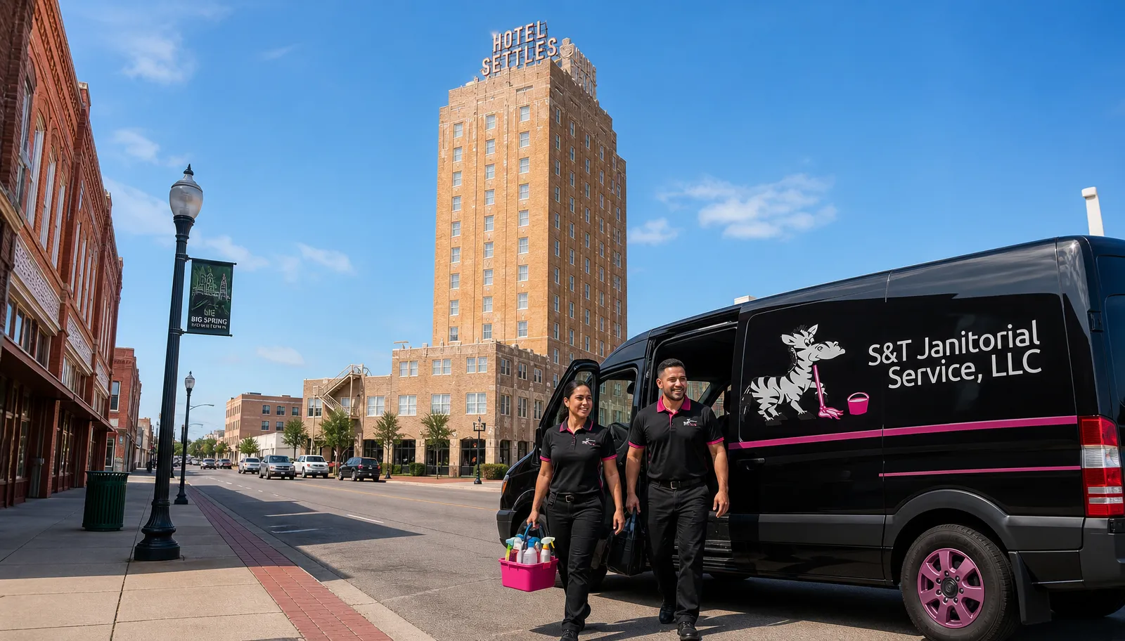 Big Spring — S&T Janitorial coverage
